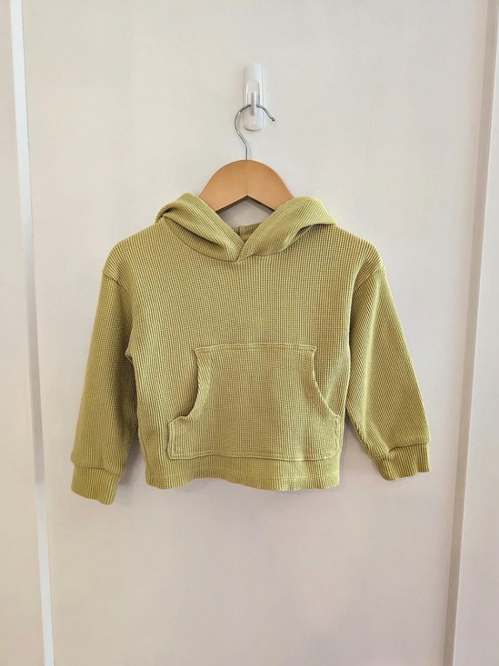2/$15 💙 Joe Fresh Waffle Hoodie 3T